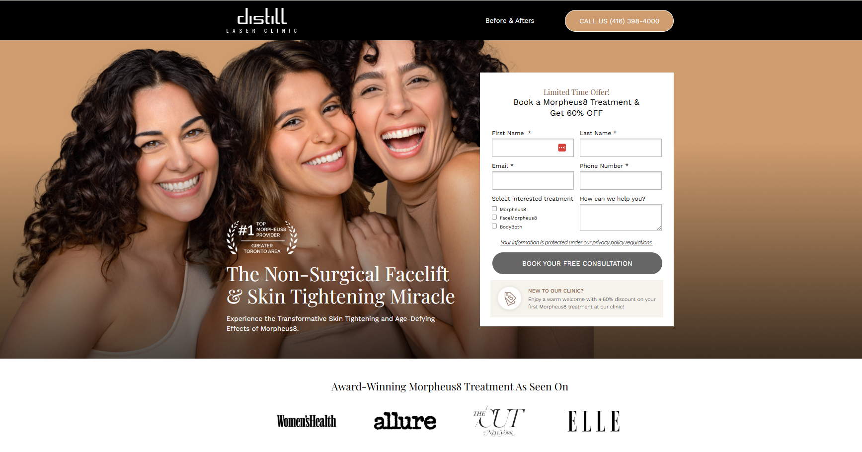 Distill Laser Clinic case study